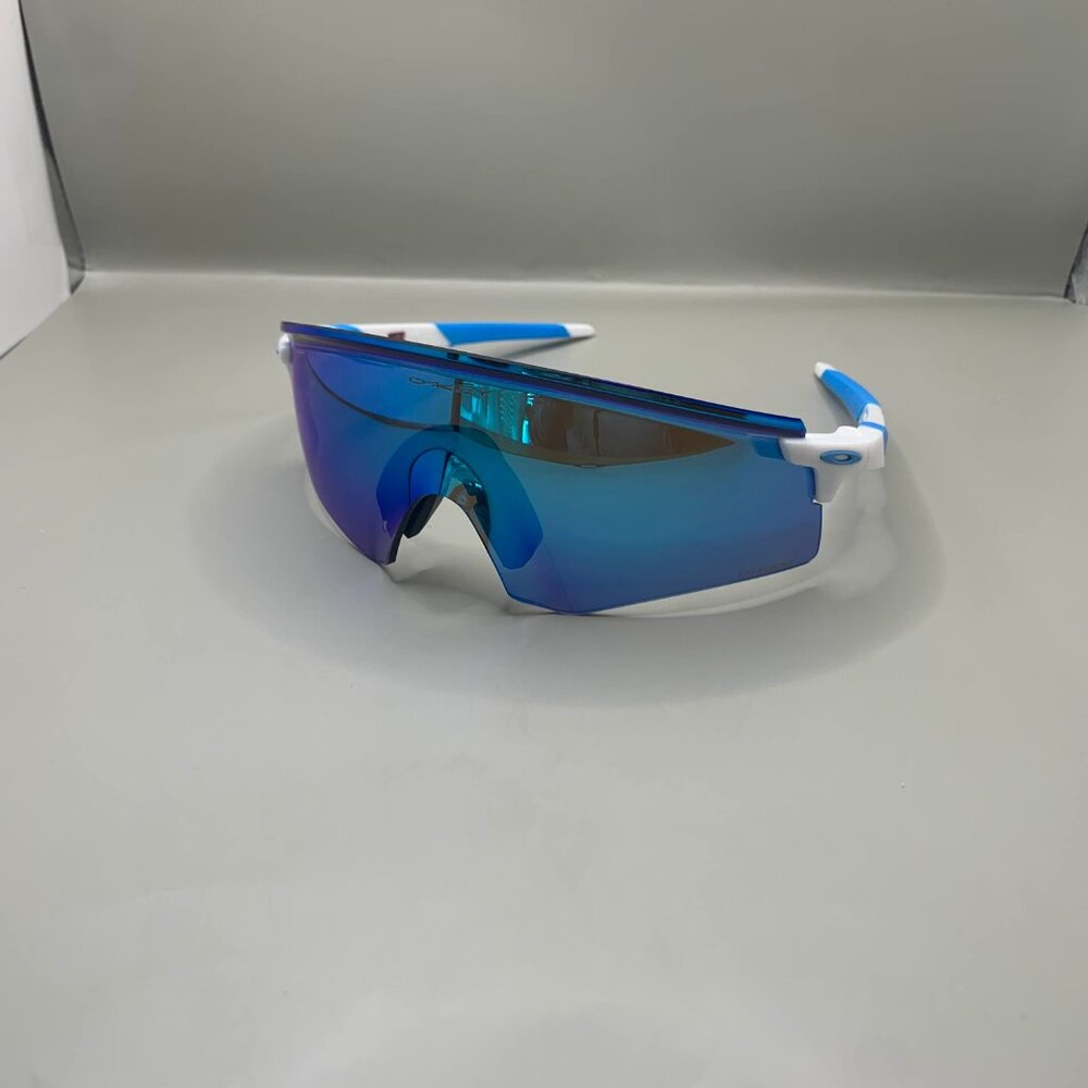 Oakley Encoder White Frame Blue Prizm Len's - Picture 2 of 3